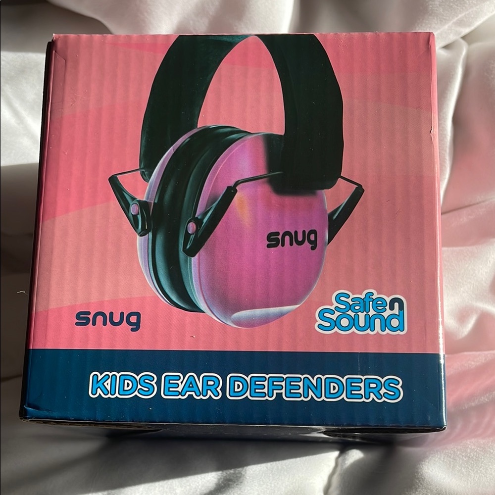 Pink Kids Ear Defenders